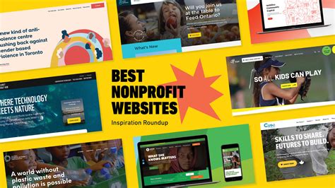 The 27 Best Nonprofit Websites To Inspire You.